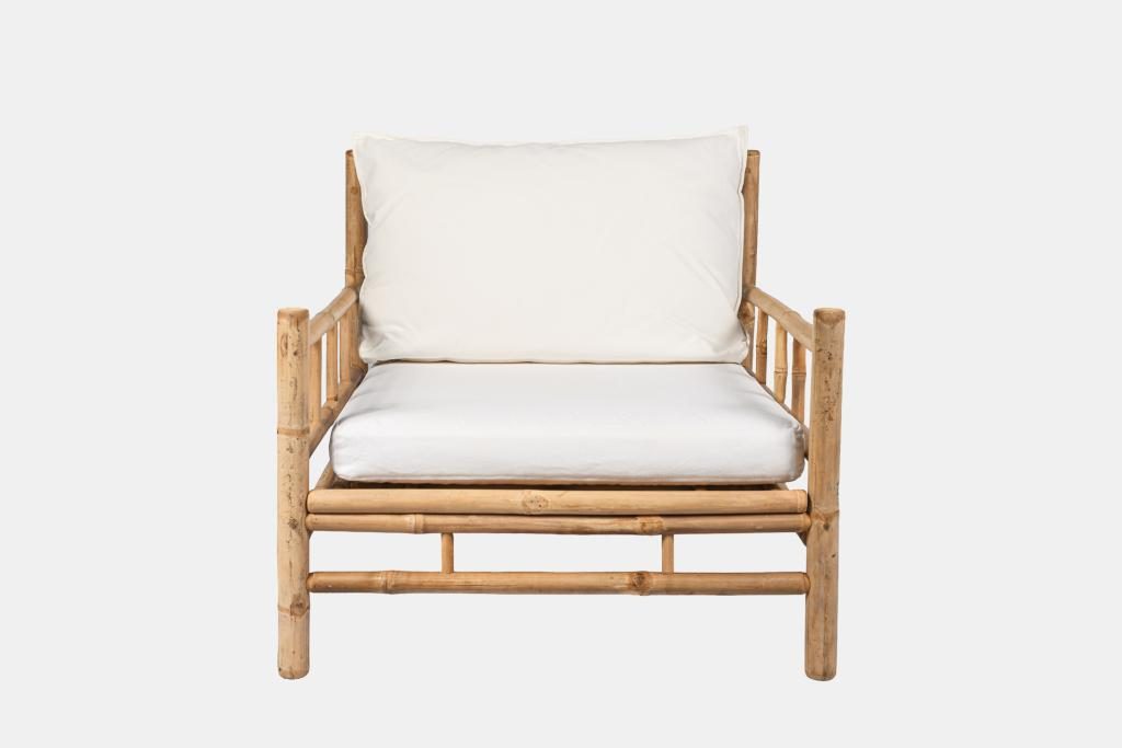 Bamboo lounge chair - Image 0