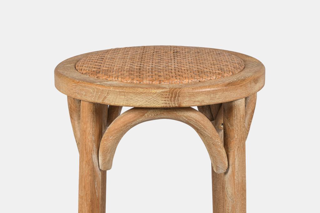 Cocktail stool, natural - Image 1