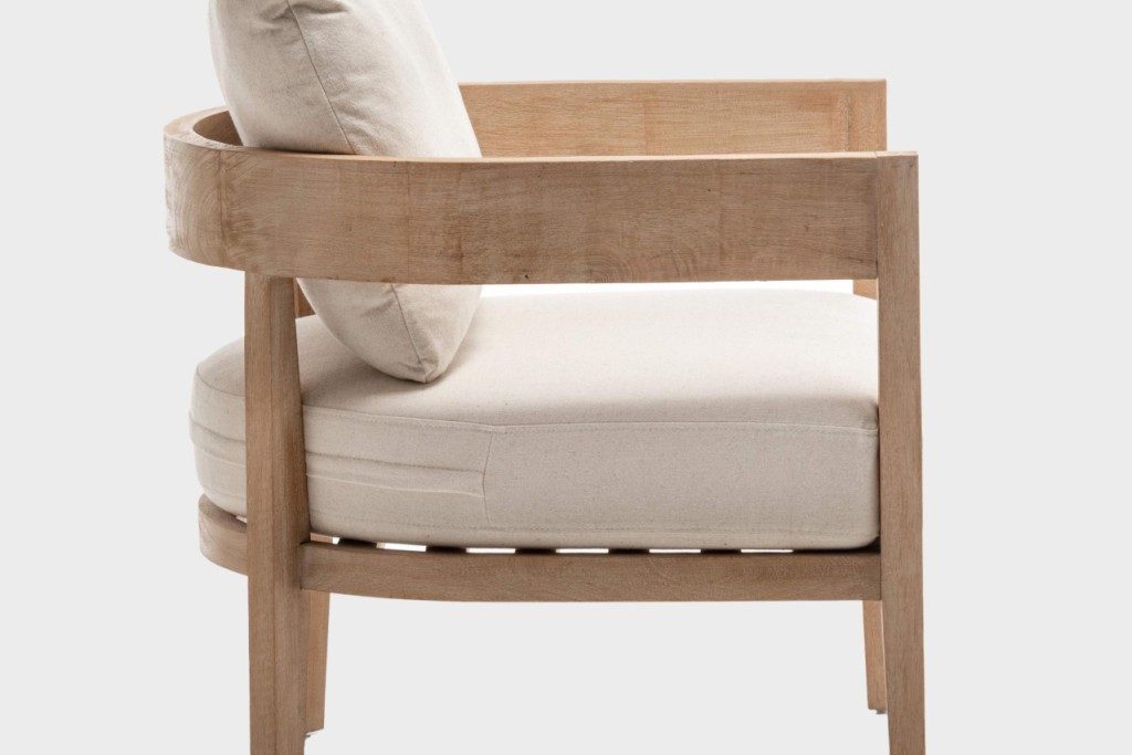 Wooden armchair - Image 6