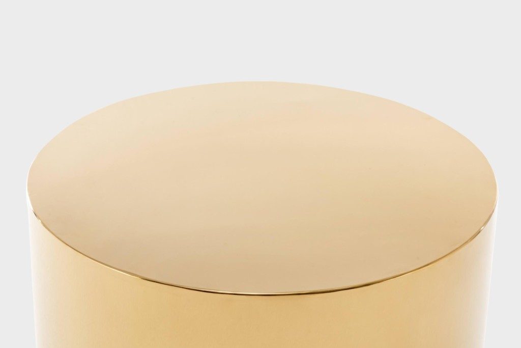 Gold side table - Image 2
