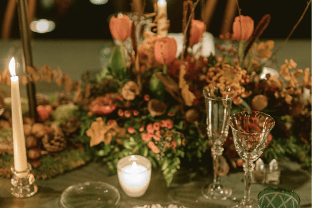 Small glass candleholder - Image 0